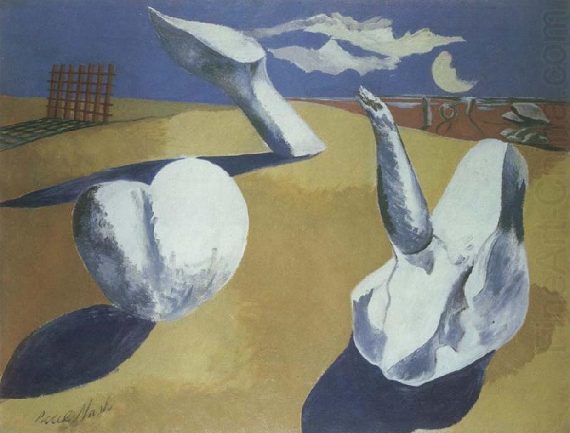 nocturnal landscape, Paul Nash